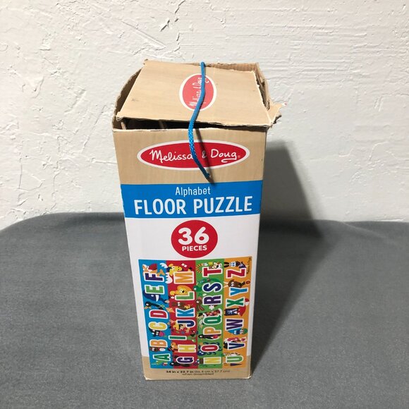 Melissa & Doug Alphabet Giant Cardboard Floor Puzzle 36 Pcs - Picture 4 of 7